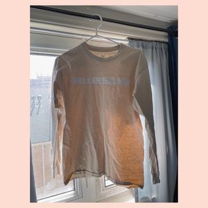 Billie Eilish concert long sleeve